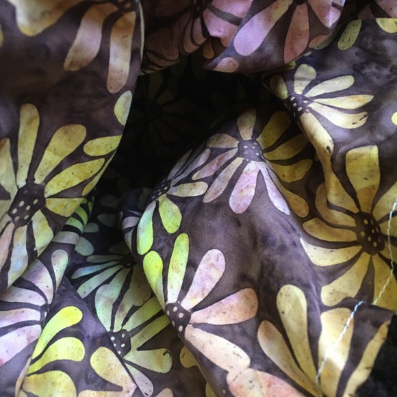 Leaf Knit Backpack Structured Bottom leaf stitch pattern boho - Picture 10 of 13